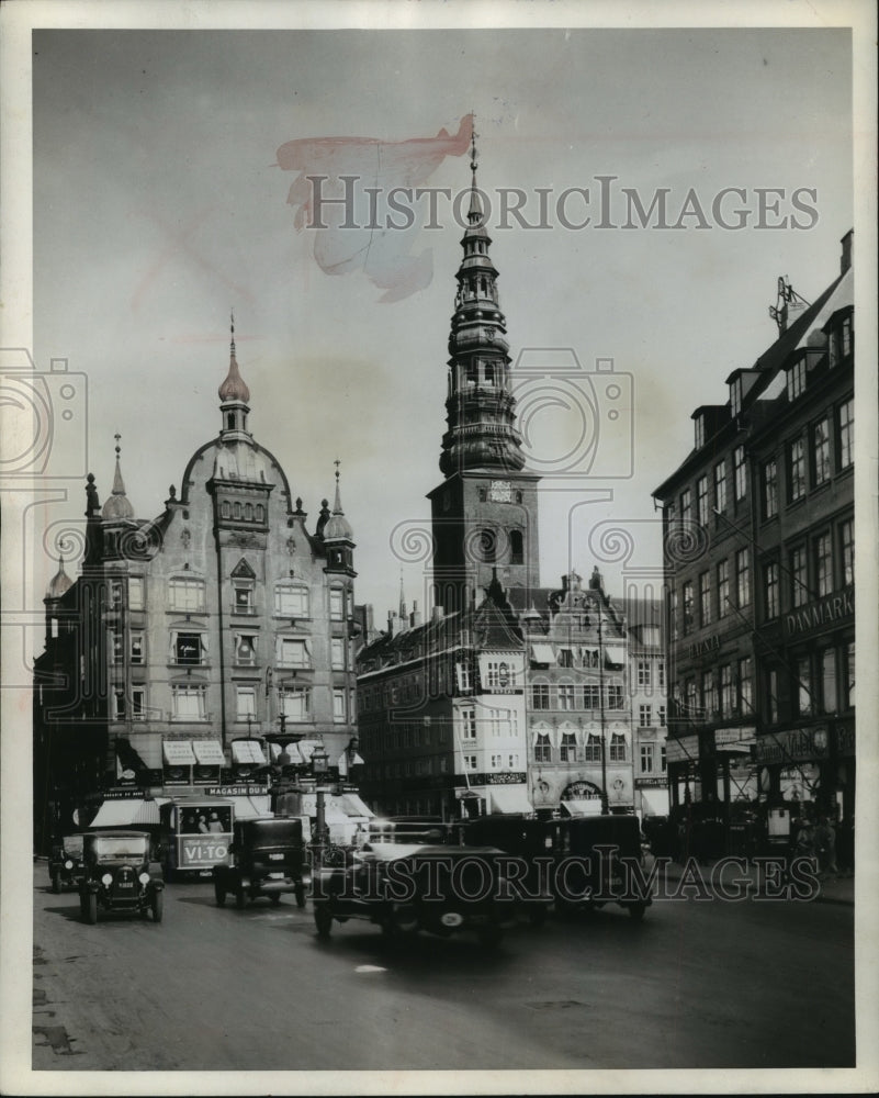 1950 Hojbroplads Street in Copenhagen, Denmark-Historic Images