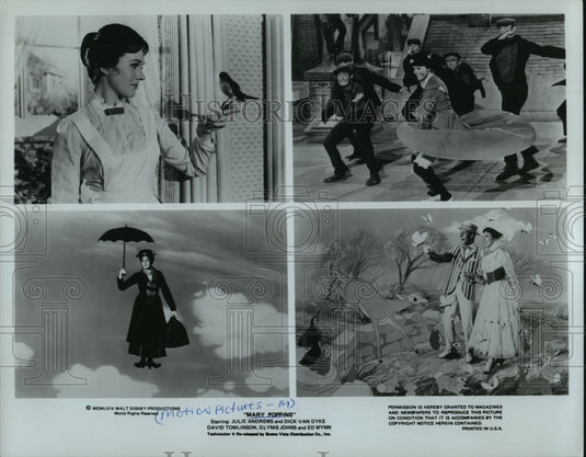 1986 Press Photo The Stars of "Mary Poppins" - mjx27739-Historic Images