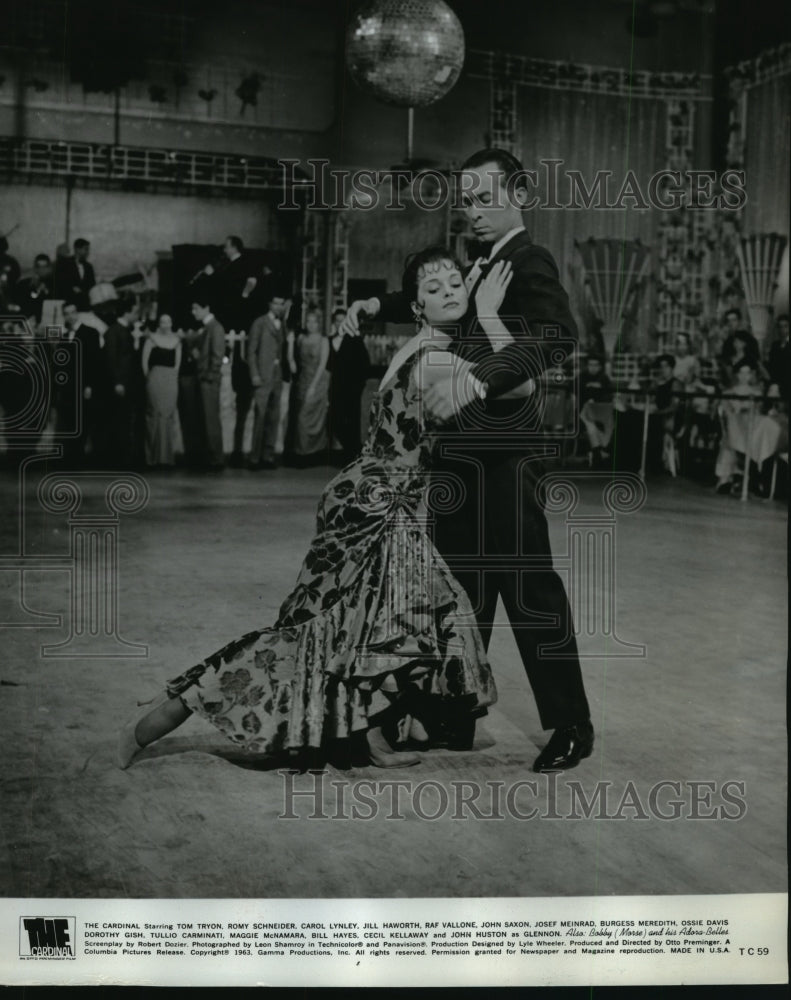 1963 Press Photo Carol Lynley and Jose Duvsl Tango in "The Cardinal" - mjx27978-Historic Images