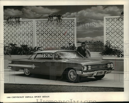 1959 Press Photo New Chevrolet Impala Sport Sedan - Historic Images