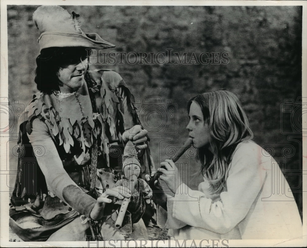 1971 British Pop Singer Donovan Leich in &quot;The Pied Piper of Hamelin&quot; - Historic Images