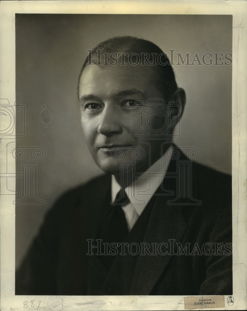 1942 Press Photo Lewis Douglas, Former United States Budget Director - Historic Images