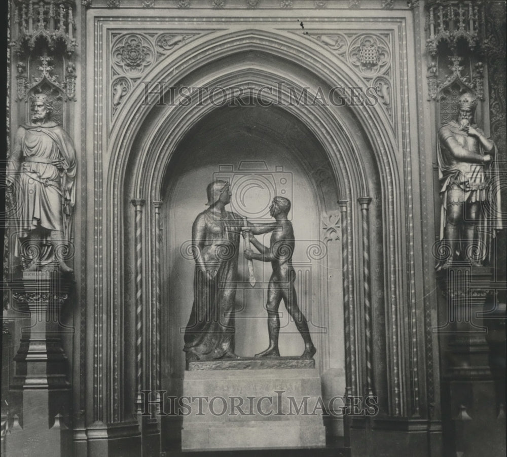 1932 Press Photo British World War Memorial, Royal Gallery, England - Historic Images