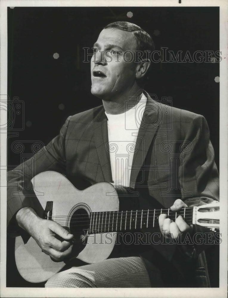 1963 Press Photo Singer Eddy Arnold - Historic Images