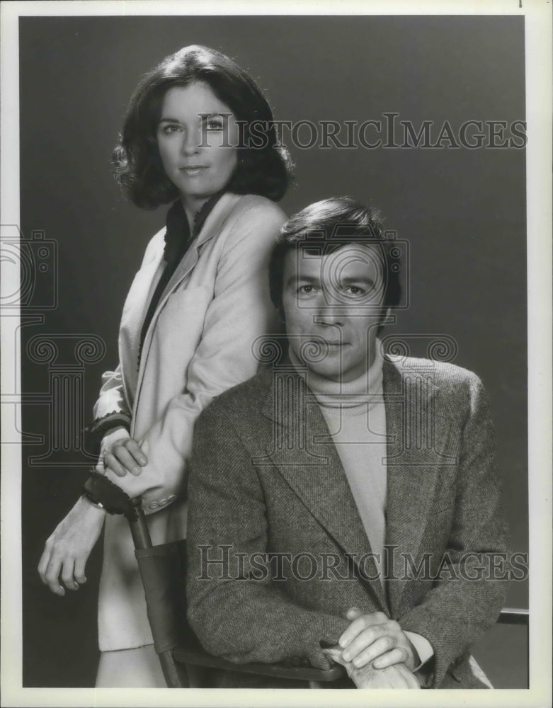 1978 Press Photo Linda Ellerbee and Lloyd Dobyns from NBC News&#39; &quot;Weekend&quot; - Historic Images