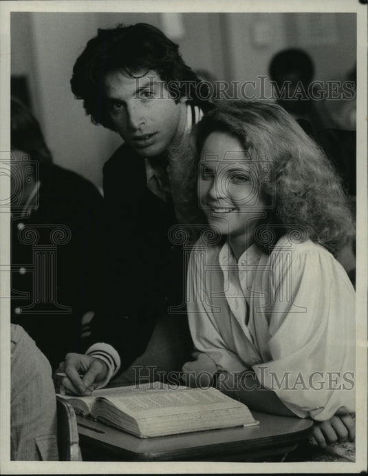 1979 Robert Carradine, Melissa Sue Anderson in The Survival of Dana-Historic Images