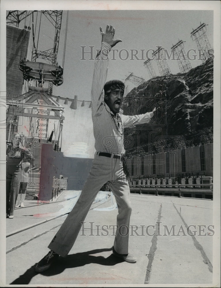 1969 Press Photo Sammy Davis Junior, actor - Historic Images