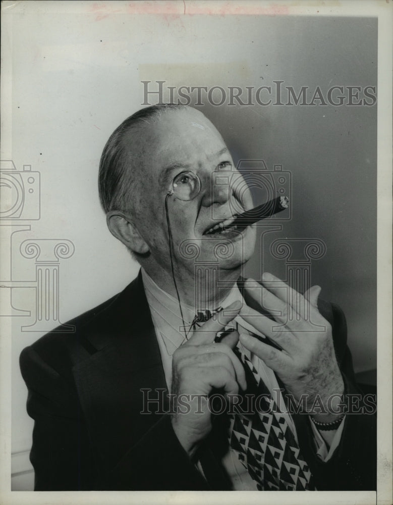 1950 Press Photo Charles Coburn, Hollywood actor - mjx30851-Historic Images