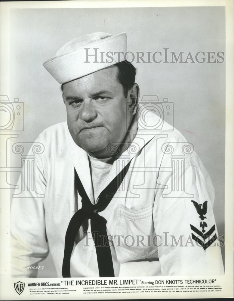 Press Photo Jack Weston in &quot;The Incredible Mr. Limpet&quot; - mjx33319-Historic Images