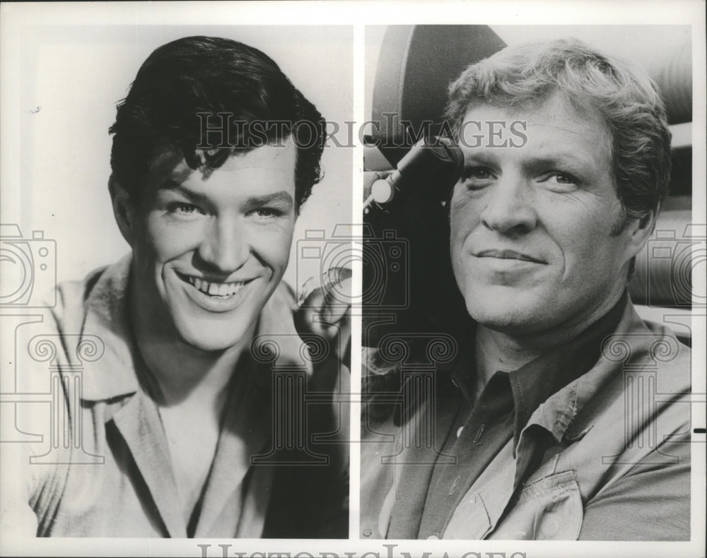 1976 Press Photo Ex-Football Player Peter Palmer Now Actor - Historic Images
