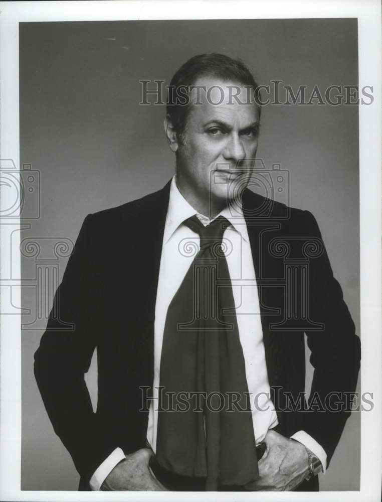 1979 Press Photo Tony Curtis as Bernie Roth in ABC&#39;s &quot;Vega$&quot; - Historic Images