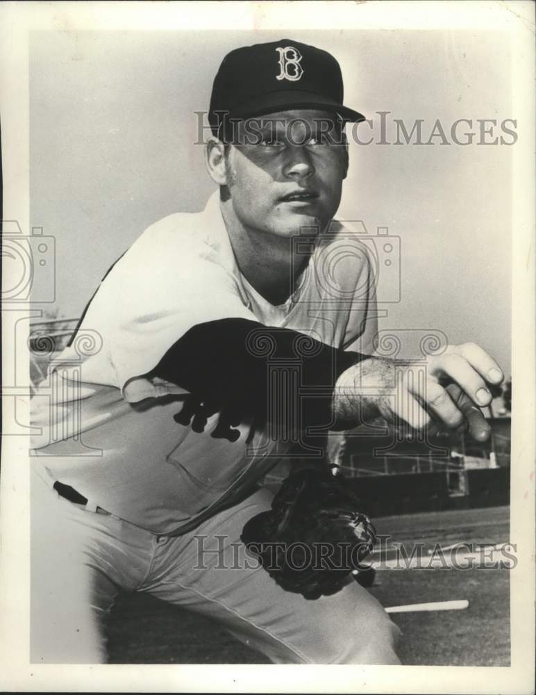 1972 Press Photo Marty Pattin of Kansas City Royals, Baseball - mjx35151 - Historic Images