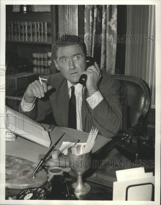 1961 James Whitmore in "The Law and Mr. Jones" - Historic Images