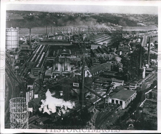 1960 Ruhrstahl AG plant in West Germany-Historic Images