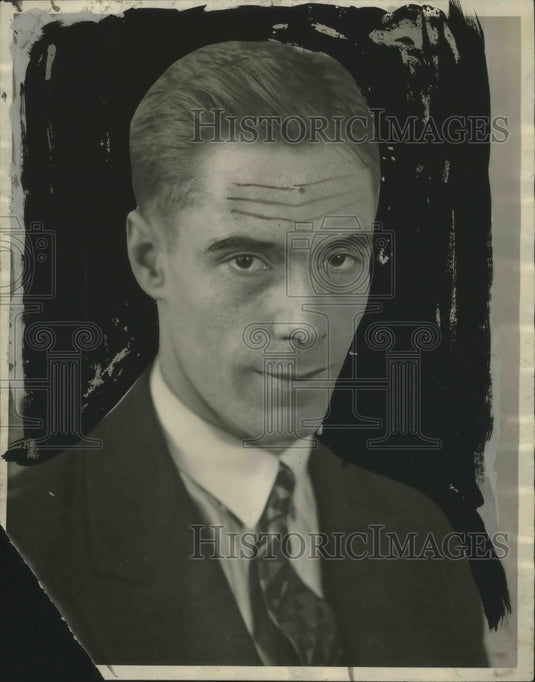 1927 Press Photo Dan Gellerup, Chief Remote Control Operator - mjx37050-Historic Images