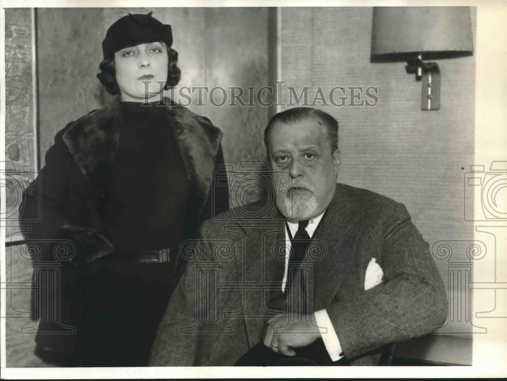1934 Press Photo Giulio Gatti-Casazza of Metropolitan Opera Co., New York-Historic Images