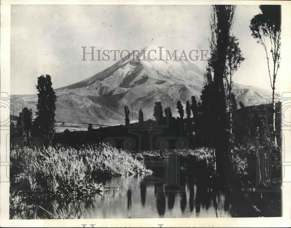 1936 Press Photo Mount Popocatepetl, Amecameca, Mexico - mjx37828-Historic Images