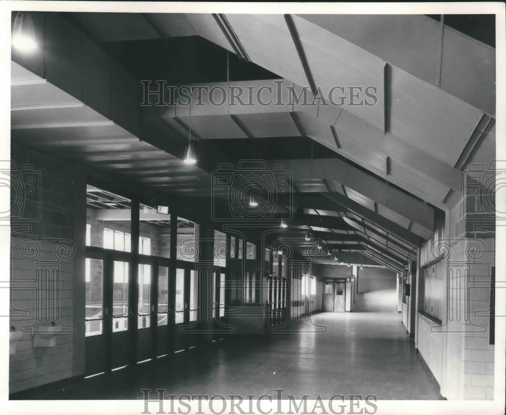 1950 Press Photo Milwaukee Auditorium Sports Arena Interior - mjx37962-Historic Images