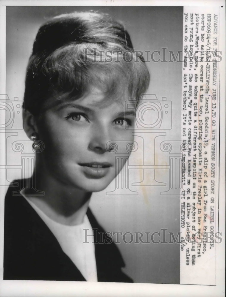 1962 Actress Laurel Goodwin-Historic Images