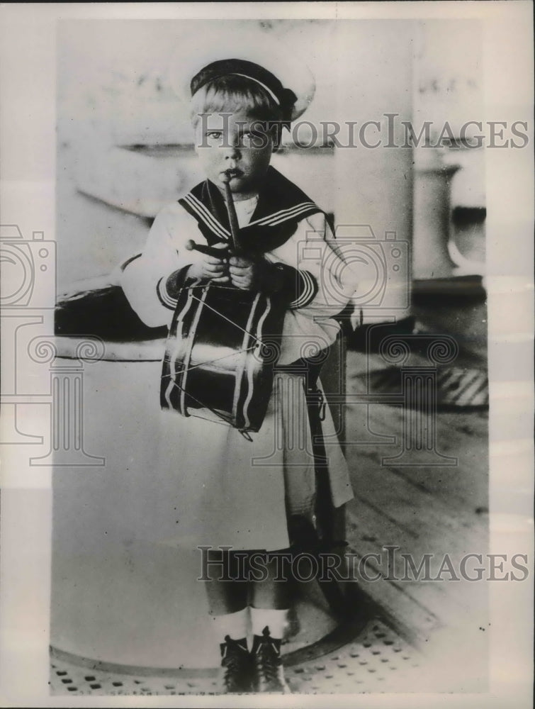 1936 Press Photo Prince of Wales at Age Four, England - mjx38862 - Historic Images