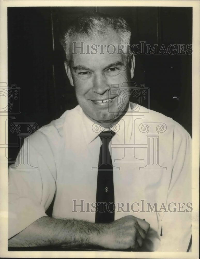 1961 Press Photo Animator Bill Hanna - Historic Images