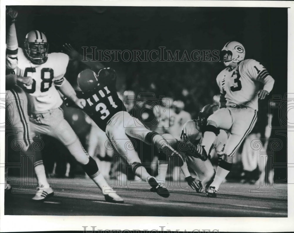 1974 Press Photo Packers' Chester Marcol's Second Field Goal - mjx39588-Historic Images
