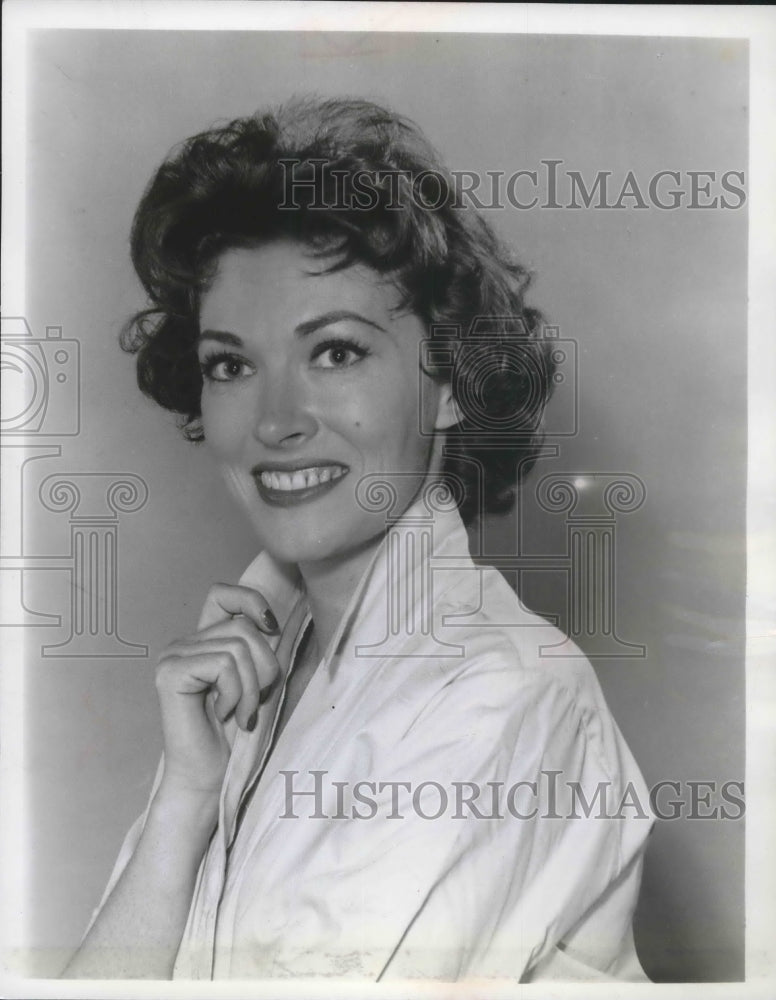 1959 Actress Paula Raymond stars in "And Practically Strangers"-Historic Images