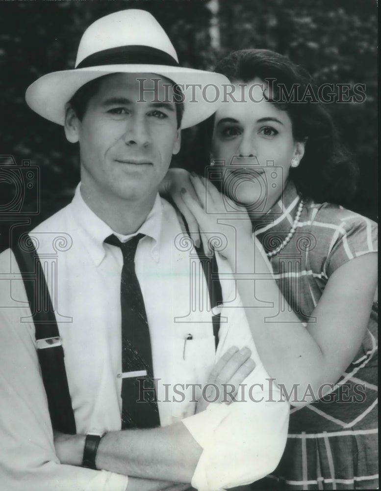 1987 Barry Bostwick and Jane Kaczmarek in &quot;I&#39;ll Take Manhattan&quot;-Historic Images