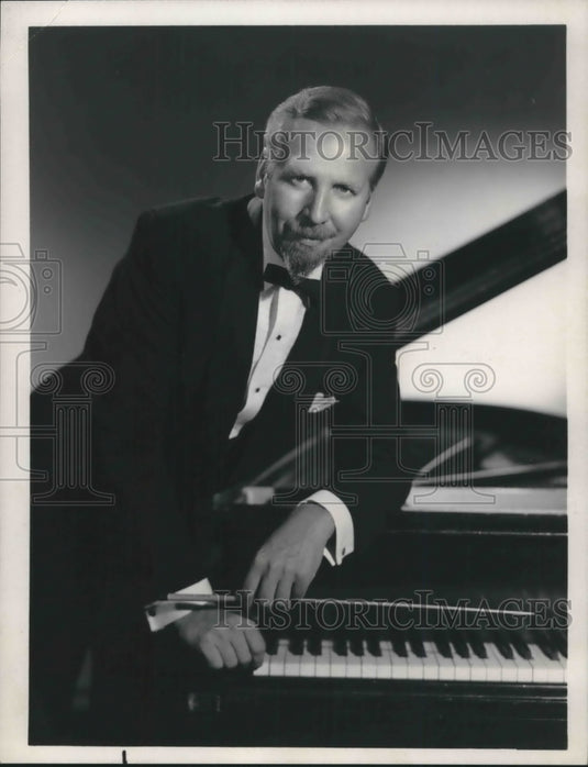 1966 Skitch Henderson, musical director for "The Tonight Show.'-Historic Images