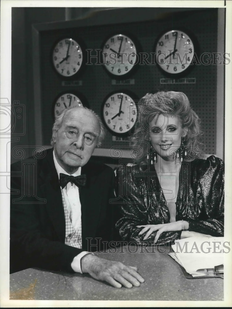 1987 John Houseman and Morgan Fairchild co-host "Our Planet Tonight"-Historic Images