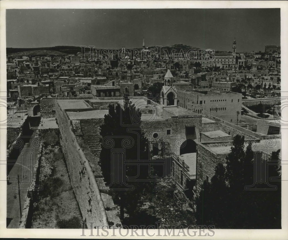 1982 View of The City of David from tower of Church of the Nativity-Historic Images