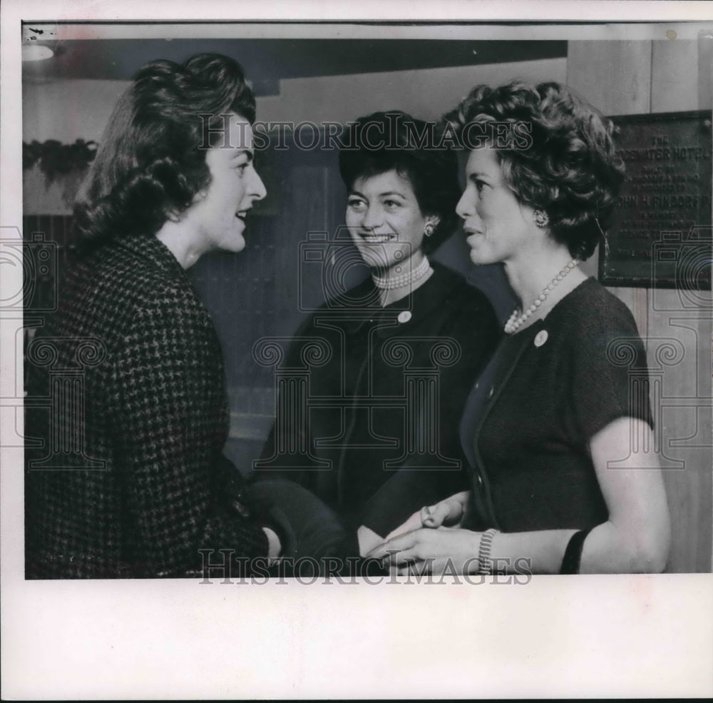 1960 Mrs. Peter Lawford, Mrs. Steve Smith, Mrs. R. Sargent Schriver-Historic Images