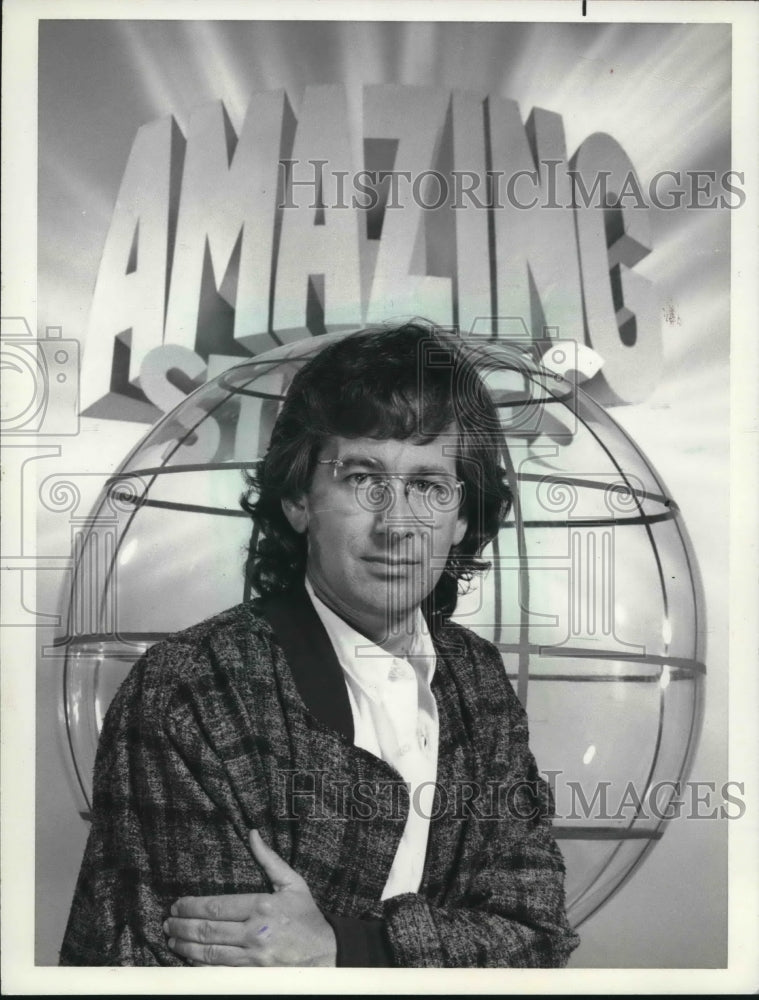 1983 Press Photo Steven Spielberg, Executive Producer of "Amazing Stories"- Historic Images