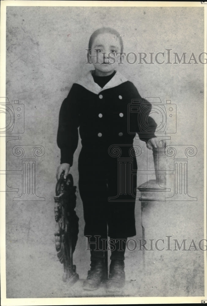 1900 12- year old Domenico Troisi who came to America at the age 13-Historic Images