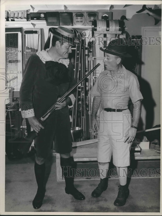1964 George Gobel guest stars on "The Red Skelton Hour"-Historic Images