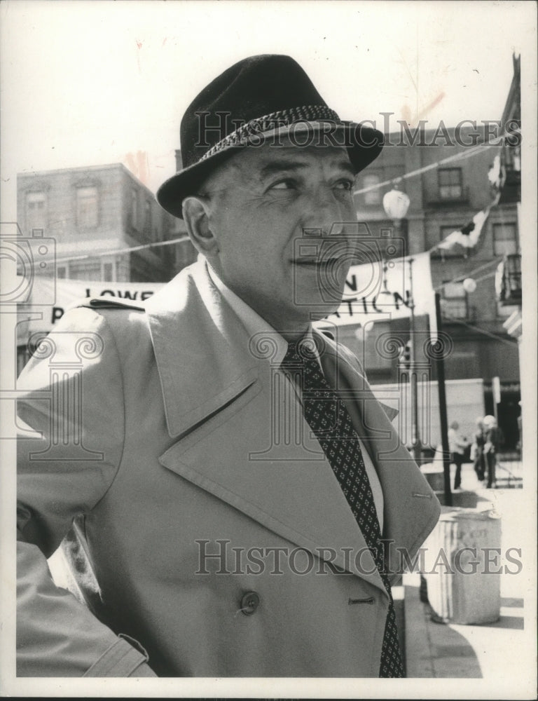 1974 Press Photo Telly Savalas Stars in Kojak As A New York Detective - Historic Images