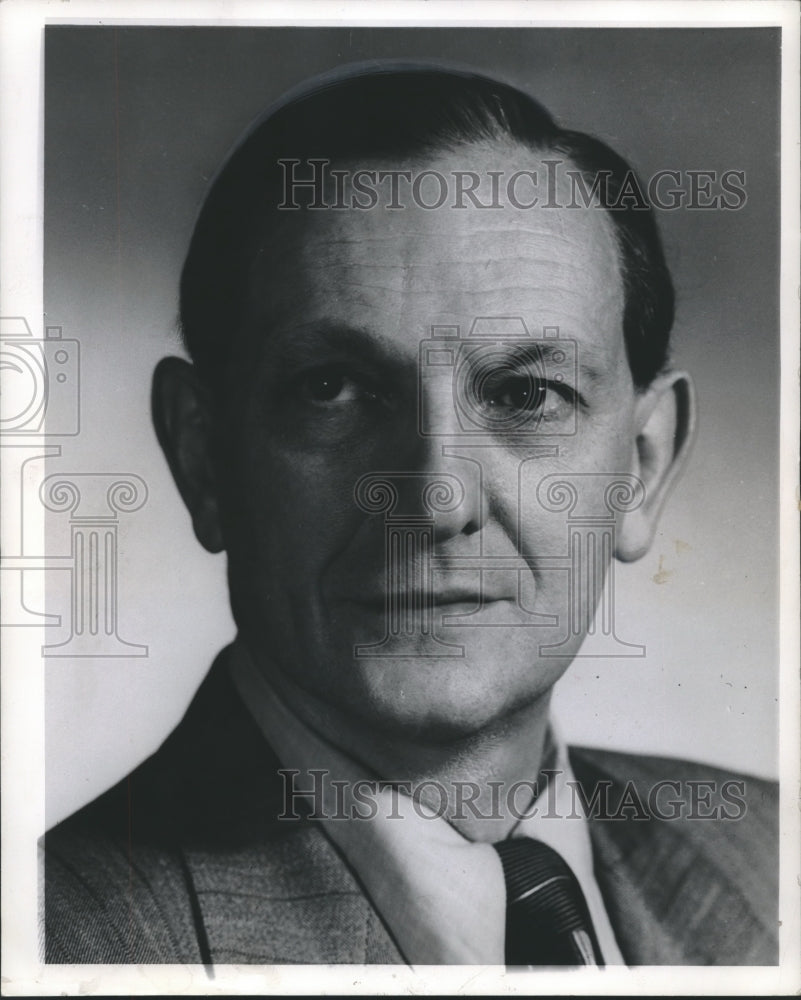 1956 Press Photo Joseph Schildkraut star of &quot;Diary of Anne Frank&quot;. - mjx46546 - Historic Images