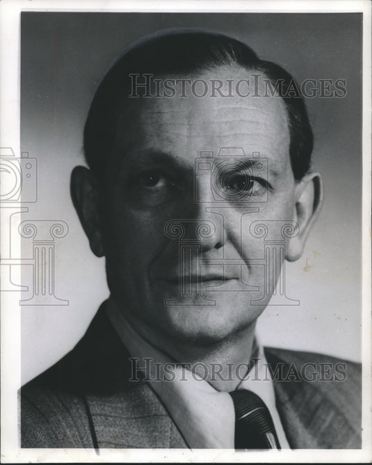 1956 Press Photo Joseph Schildkraut star of "Diary of Anne Frank". - mjx46546 - Historic Images