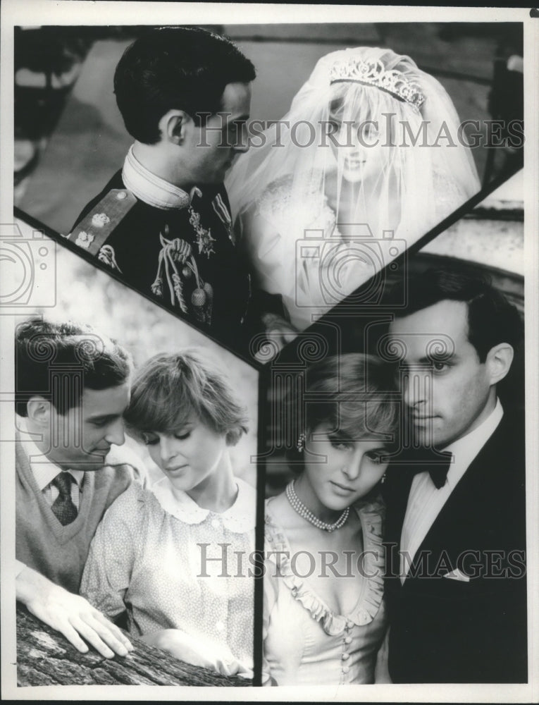 1982 Press Photo Catherine Oxenberg and Christopher Baines stars as the Royals. - Historic Images