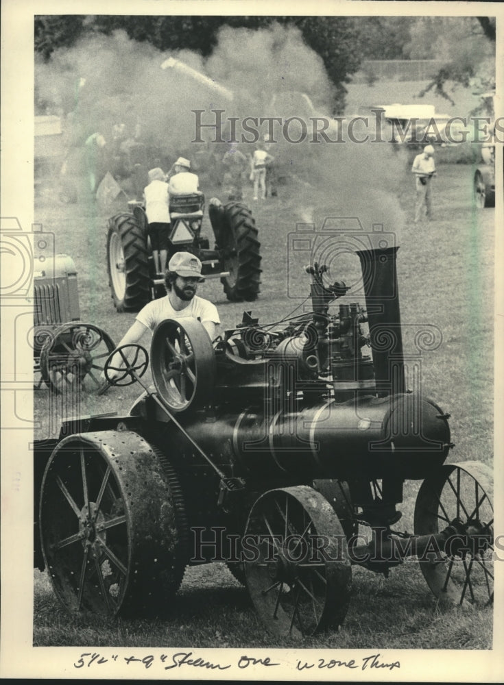 1983 Press Photo The Age of Steam, Early Day Gas Engine, and Tractor Association-Historic Images
