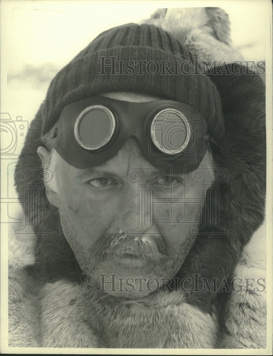 1983 Press Photo Rod Steiger plays Admiral Robert E. Peary. - mjx47467- Historic Images