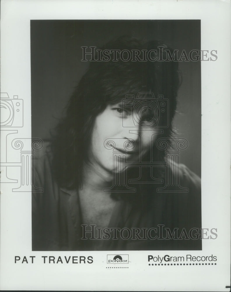 1984 Press Photo Guitarist, Pat Travers. - mjx48639- Historic Images