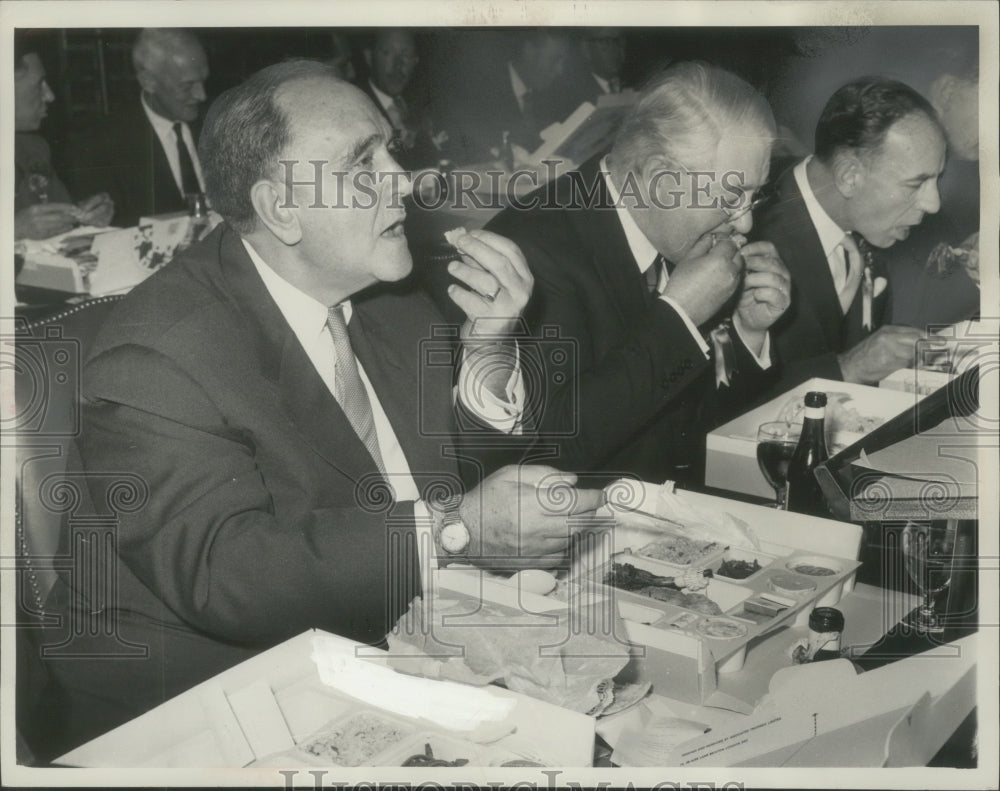 1961 Press Photo Sir Roy Welensky, Prime Minister of Rhodesian Federation - Historic Images