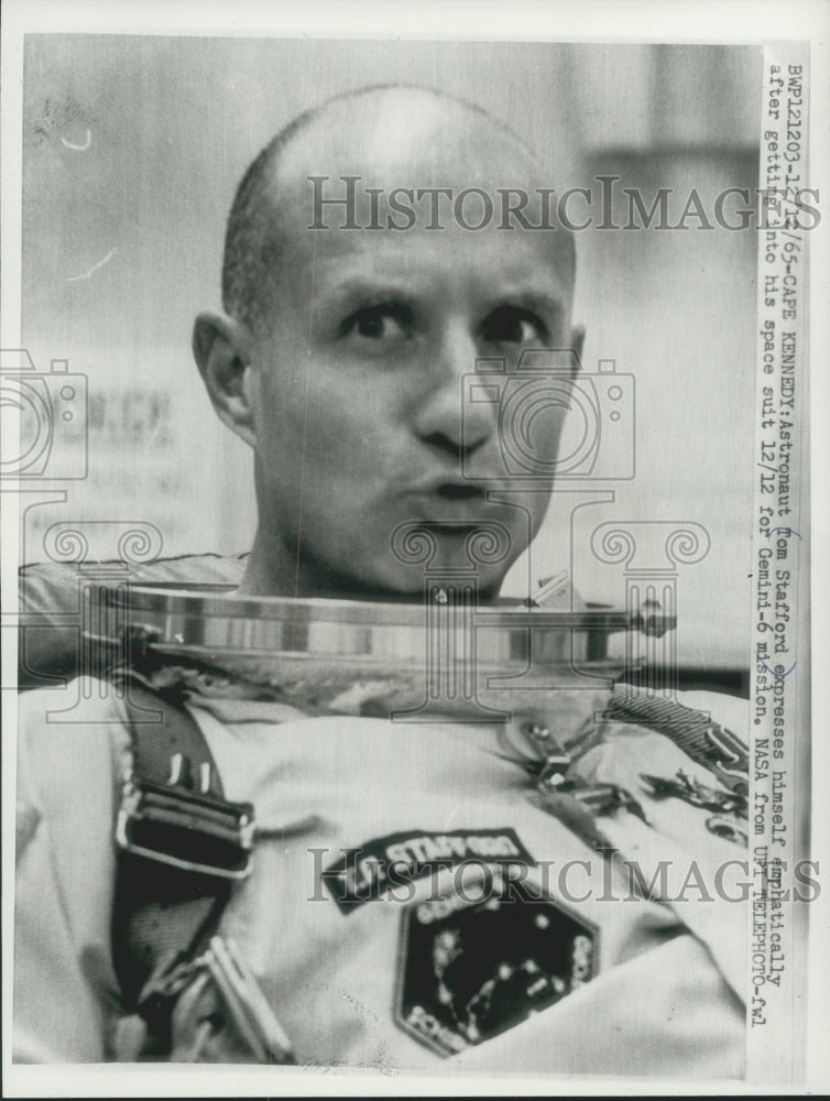 1965 Astronaut Tom Stafford, Cape Kennedy-Historic Images