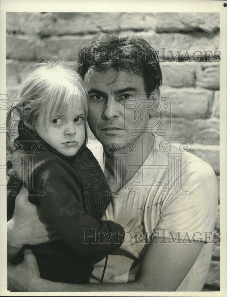 1981 Press Photo Horst Bucholz Stars in "Berlin Tunnel 21", CBS Television- Historic Images