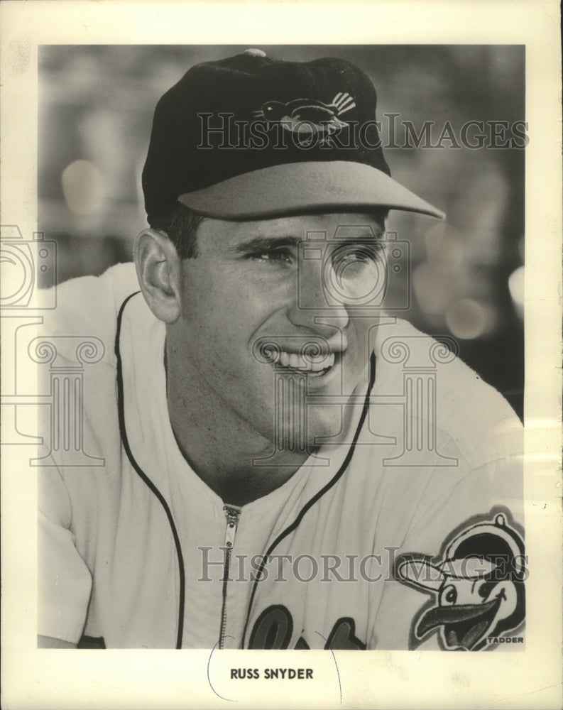 1962 Russ Snyder of the Baltimore Orioles - Historic Images