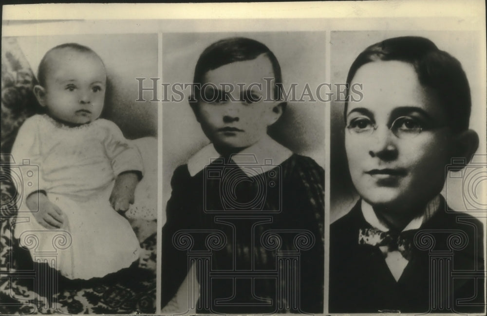1945 President Harry Truman, from babyhood to high school - Historic Images