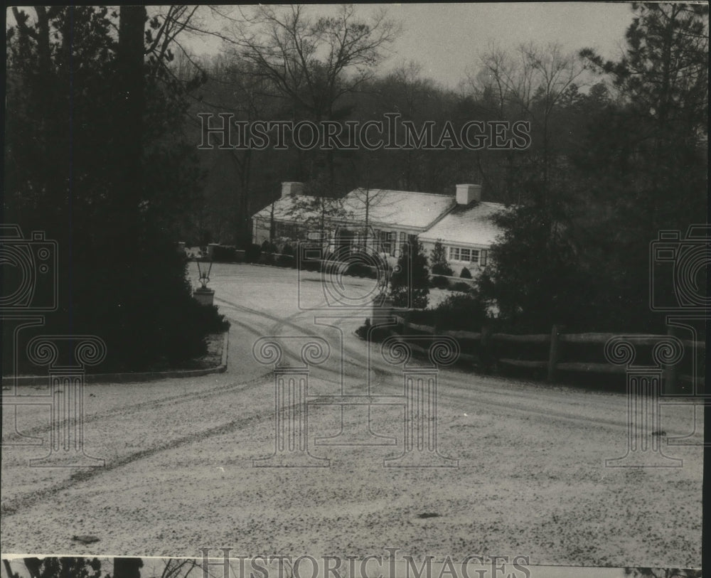 1967 Press Photo Charleston, West Virginia- Home of John D. Rockefeller III- Historic Images