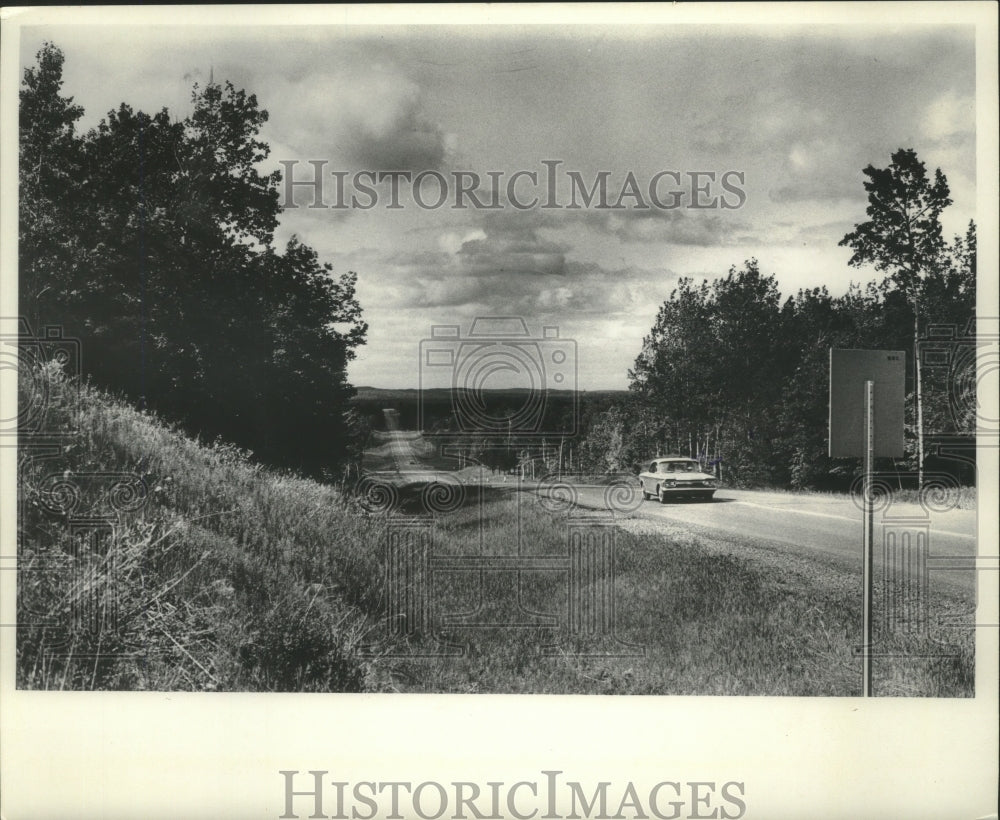 1969 Scenic view of Sawyer County, Hayward, Wisconsin - Historic Images