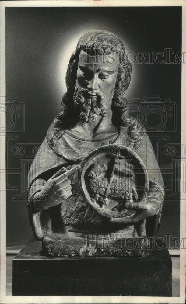 1964 French &quot;Saint John the Baptist&quot; given to Milwaukee Art Center.-Historic Images